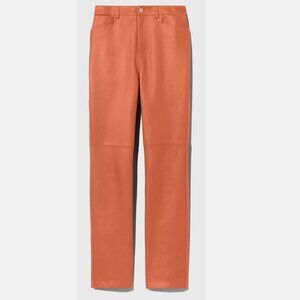Proenza Schouler Terracotta Leather Pants